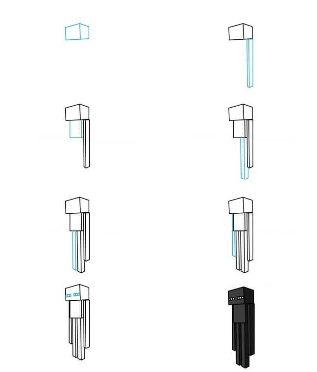 Enderman-Idee (6) zeichnen ideen