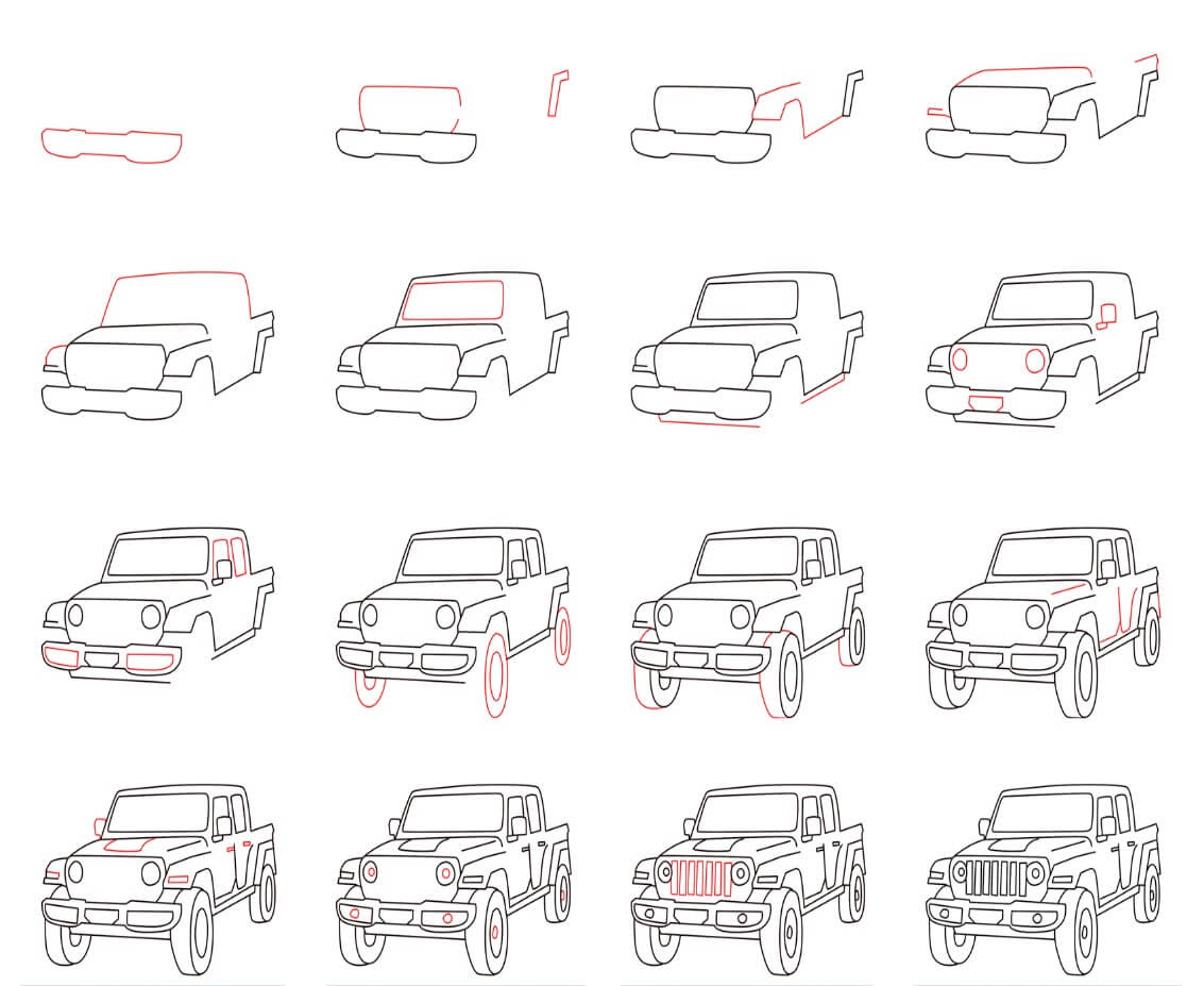 Jeep Idee (11) zeichnen ideen