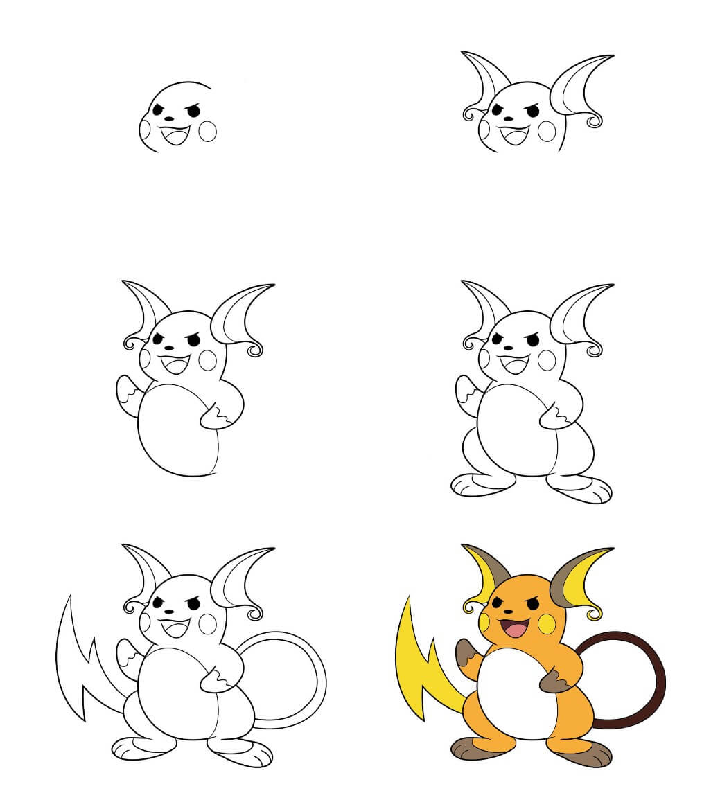 Raichu Idee (2) zeichnen ideen