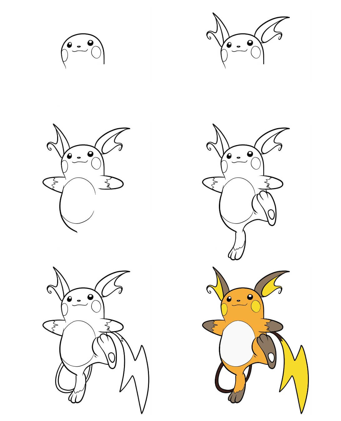 Raichu Idee (5) zeichnen ideen