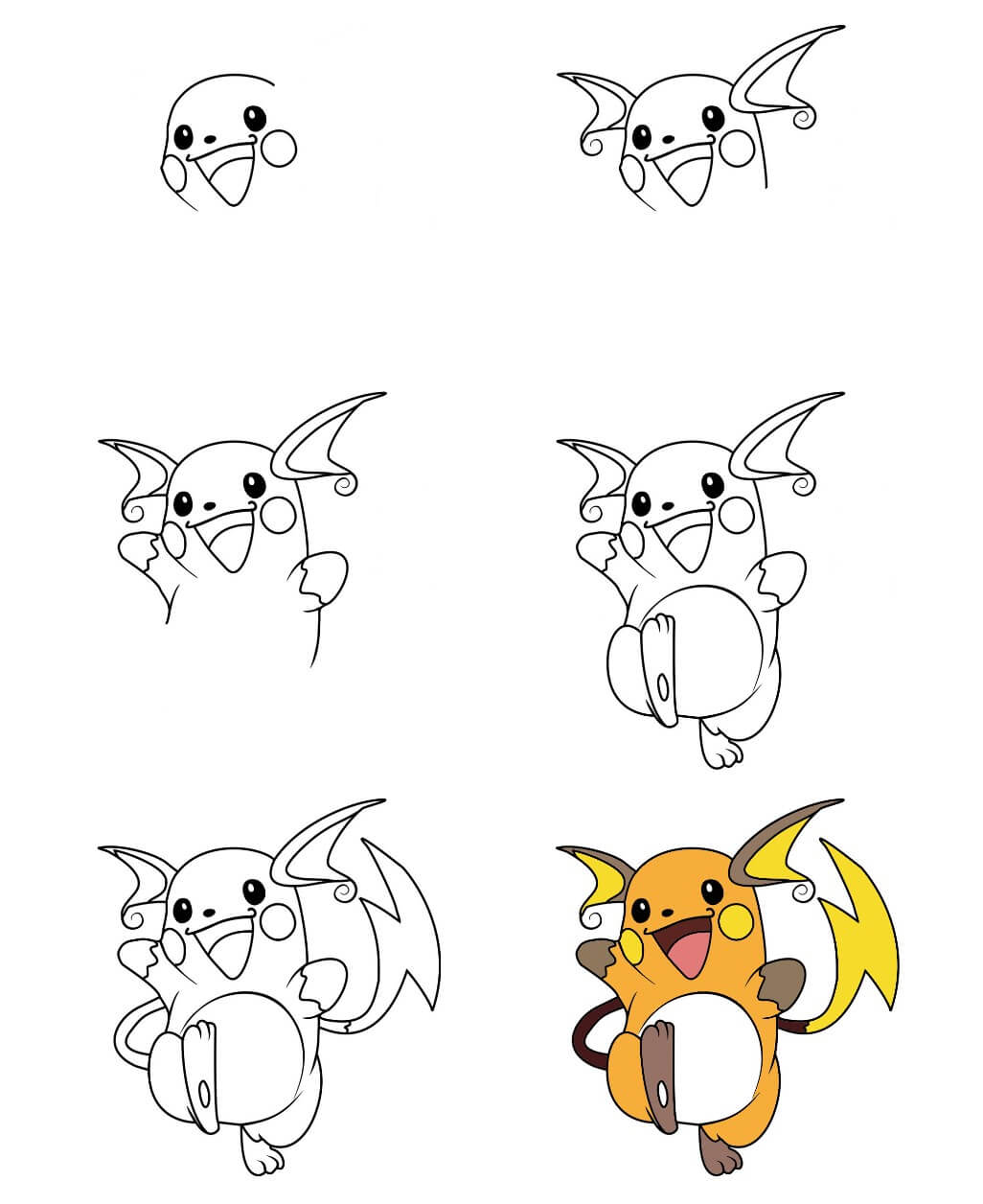 Raichu Idee (7) zeichnen ideen