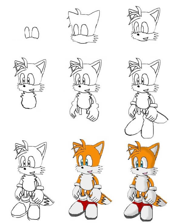 Tails Idee (3) zeichnen ideen