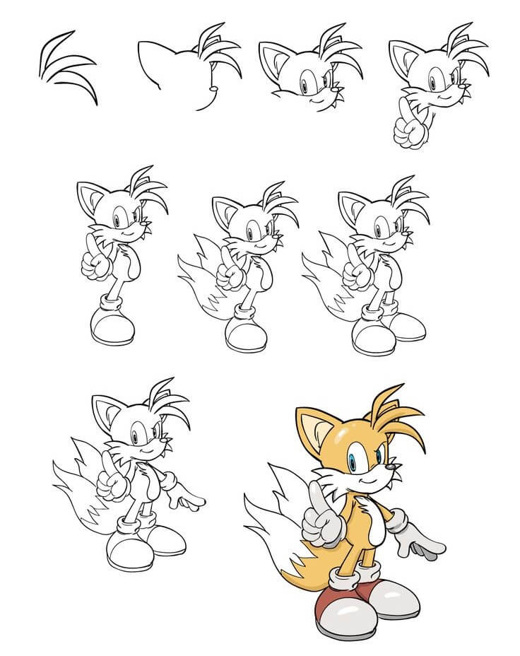 Tails Idee (4) zeichnen ideen