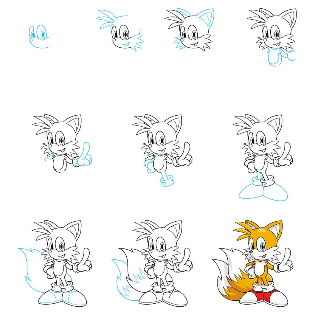 Tails Idee (6) zeichnen ideen