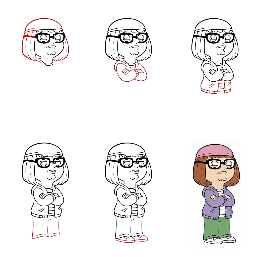 Family Guy Meg zeichnen ideen