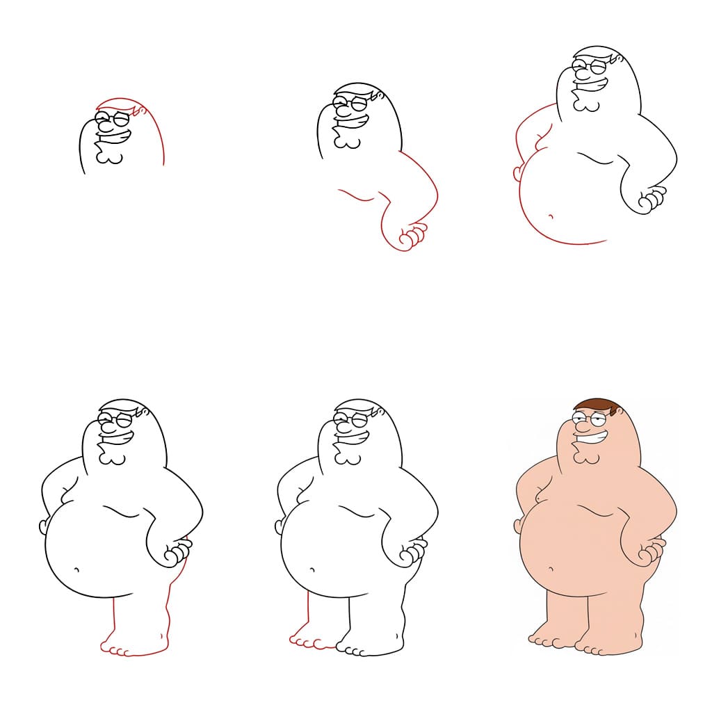 Family Guy Peter zeichnen ideen