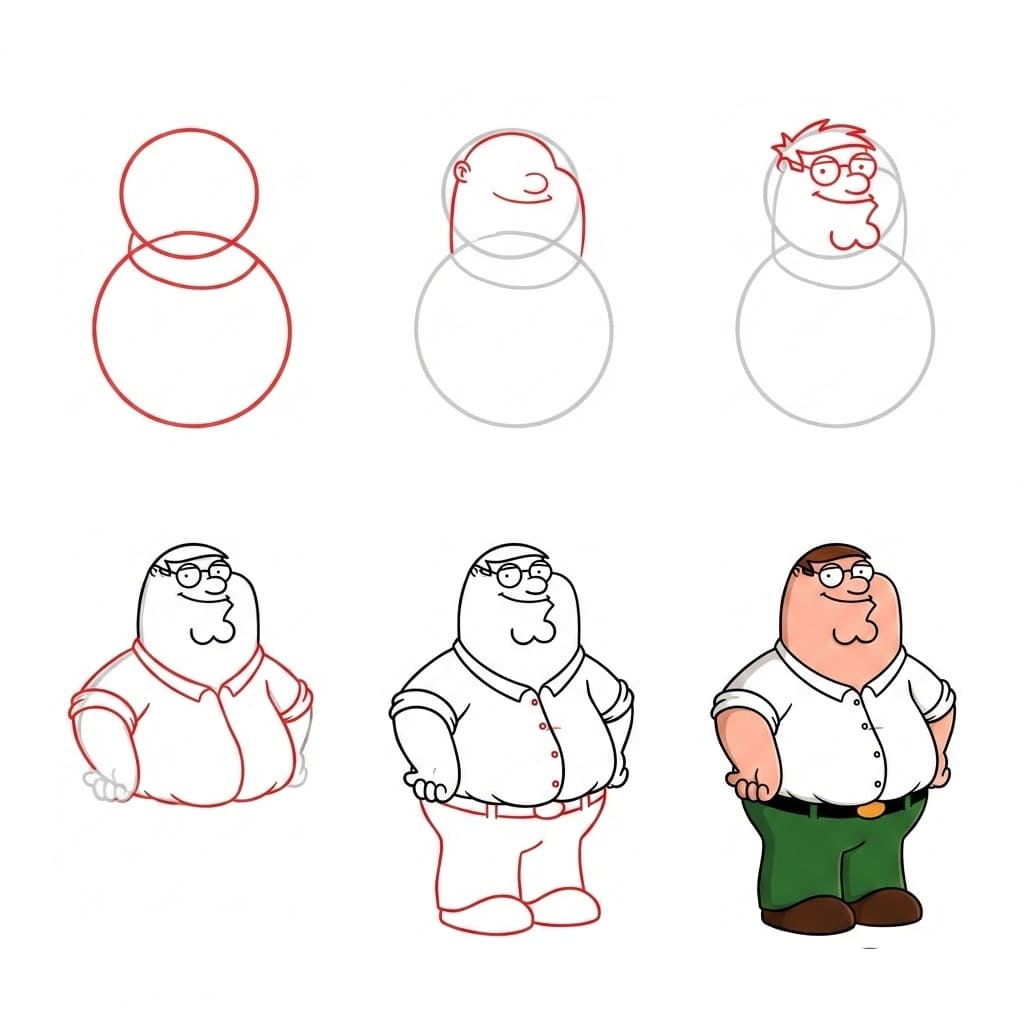 Family Guy Peter Griffin zeichnen ideen