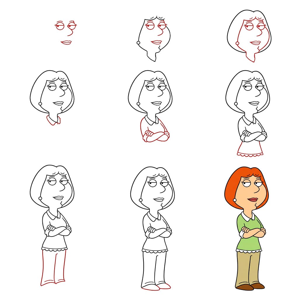 Lois Family Guy zeichnen ideen
