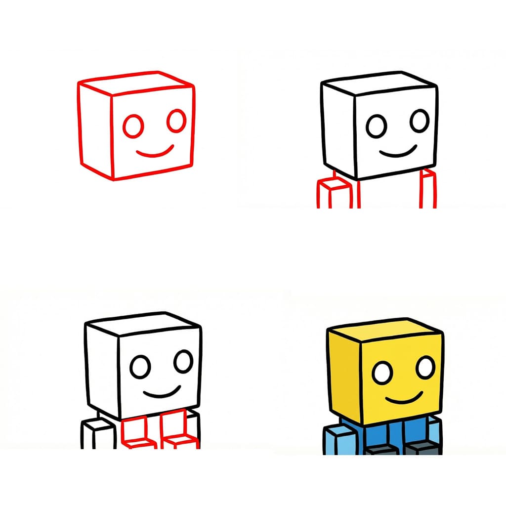 Lustige Roblox zeichnen ideen
