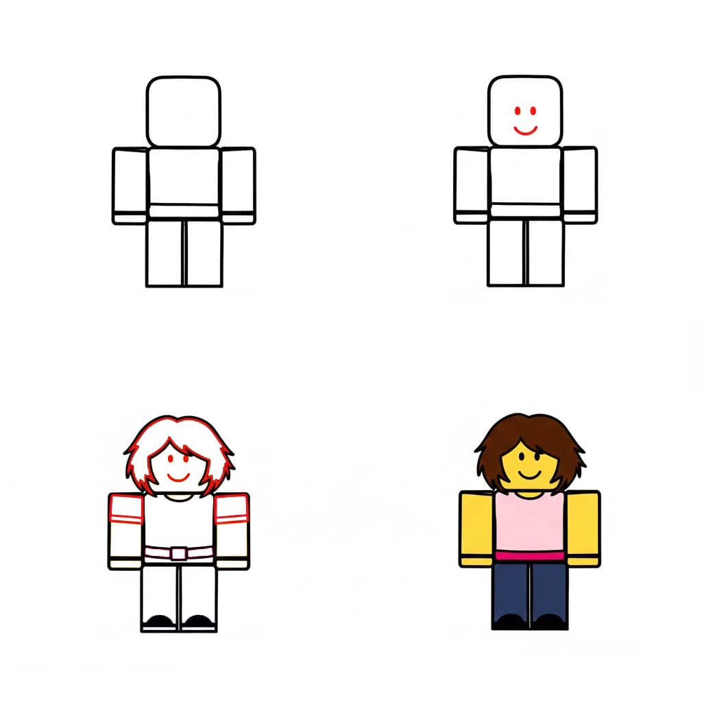 Roblox einfach kostenlos zeichnen ideen