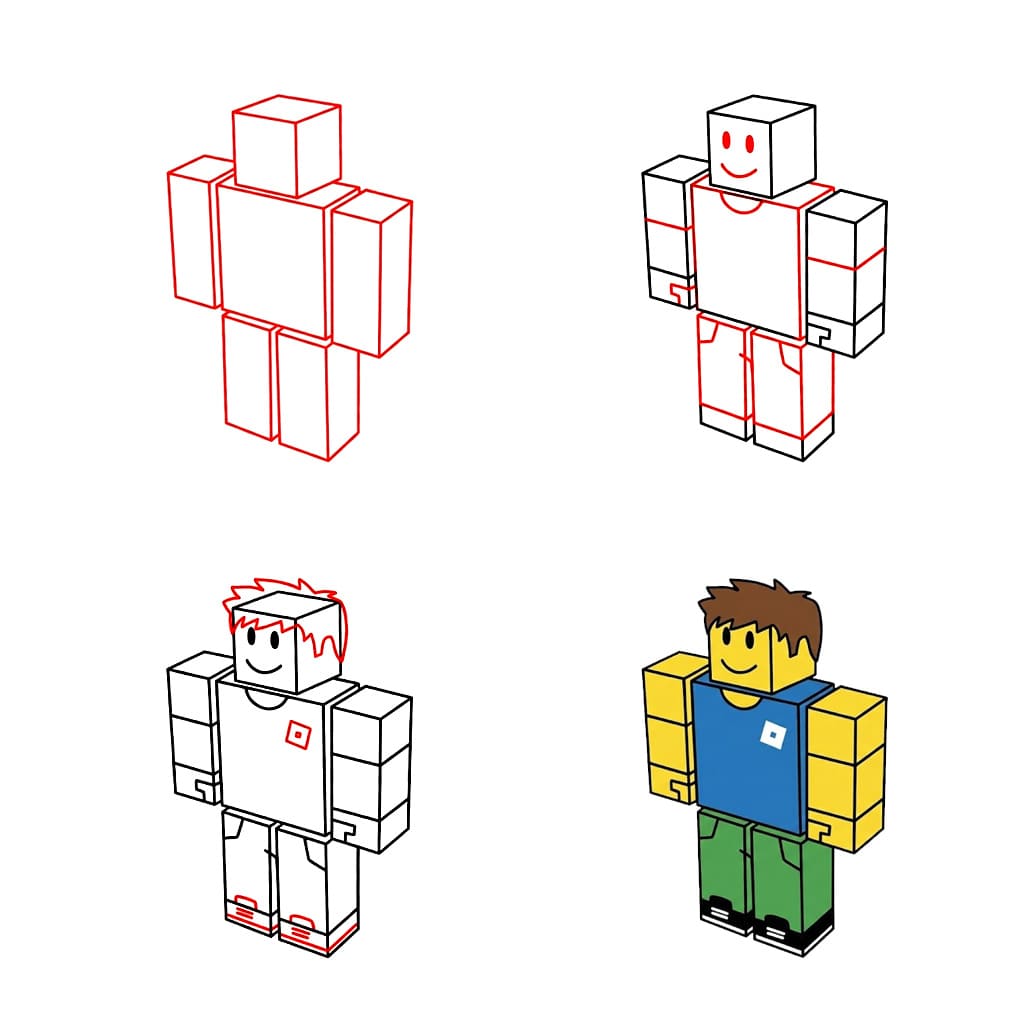 Roblox Spieler zeichnen ideen