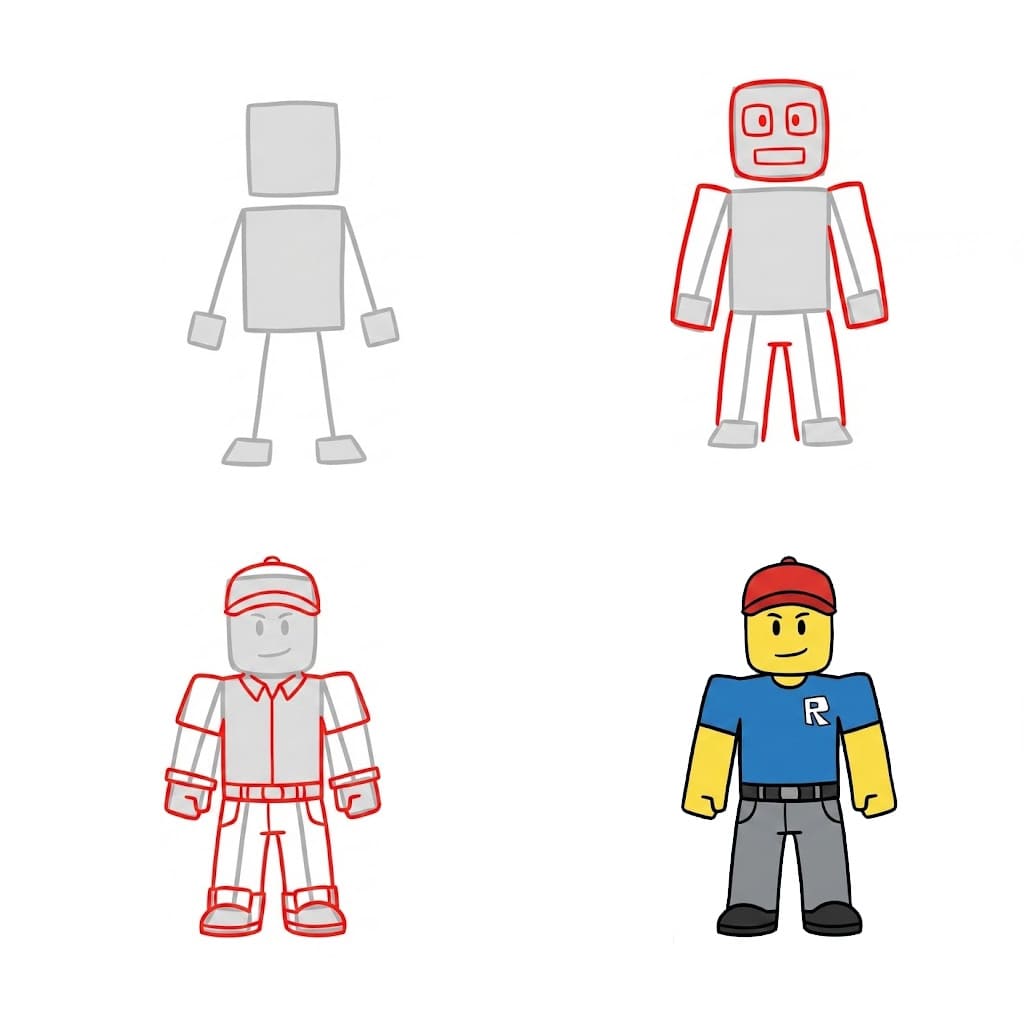 Roblox Verlosung zeichnen ideen