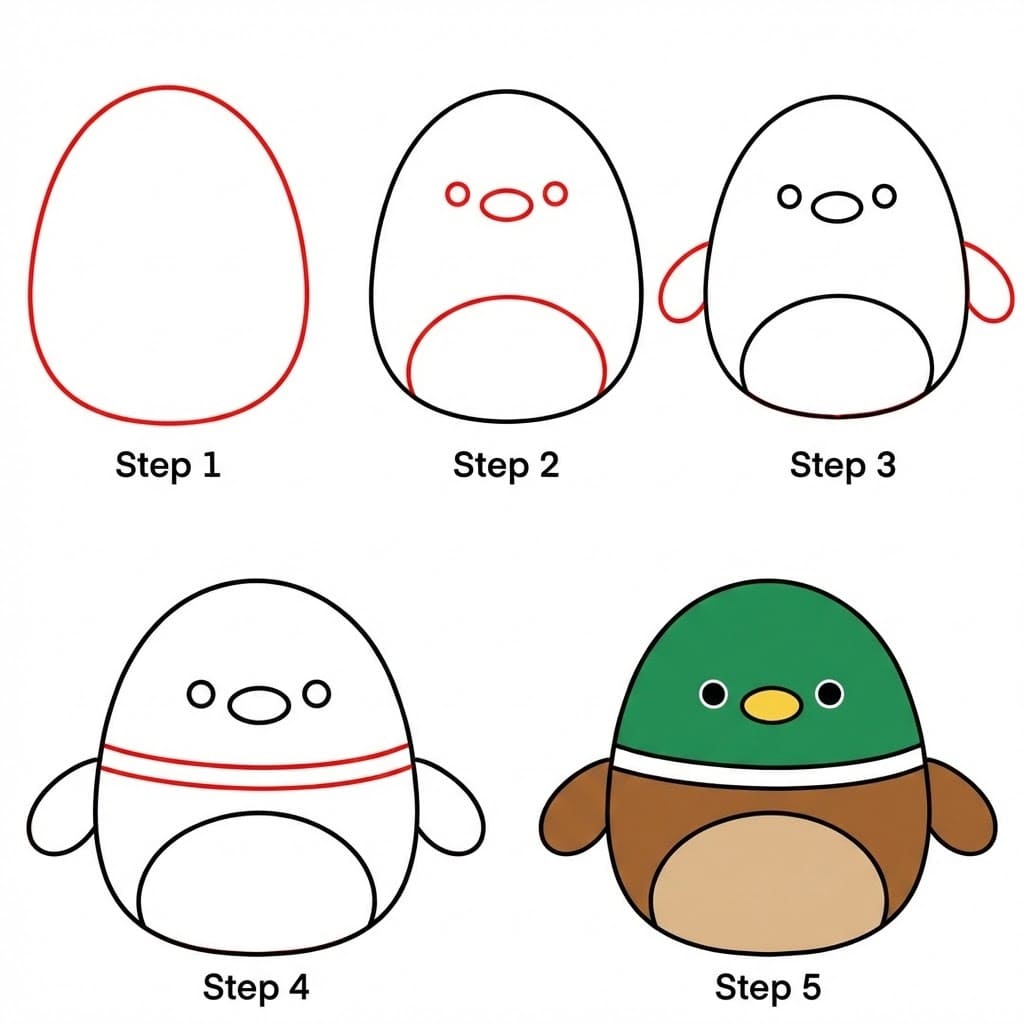 Squishmallows Avery zeichnen ideen