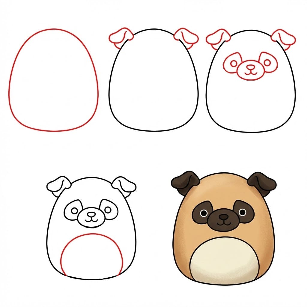 Squishmallows Prince zeichnen ideen