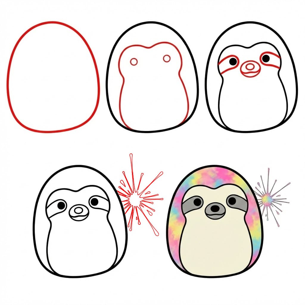 Squishmallows Taylor zeichnen ideen