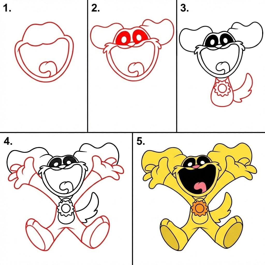 DogDay bei den Smiling Critters zeichnen ideen