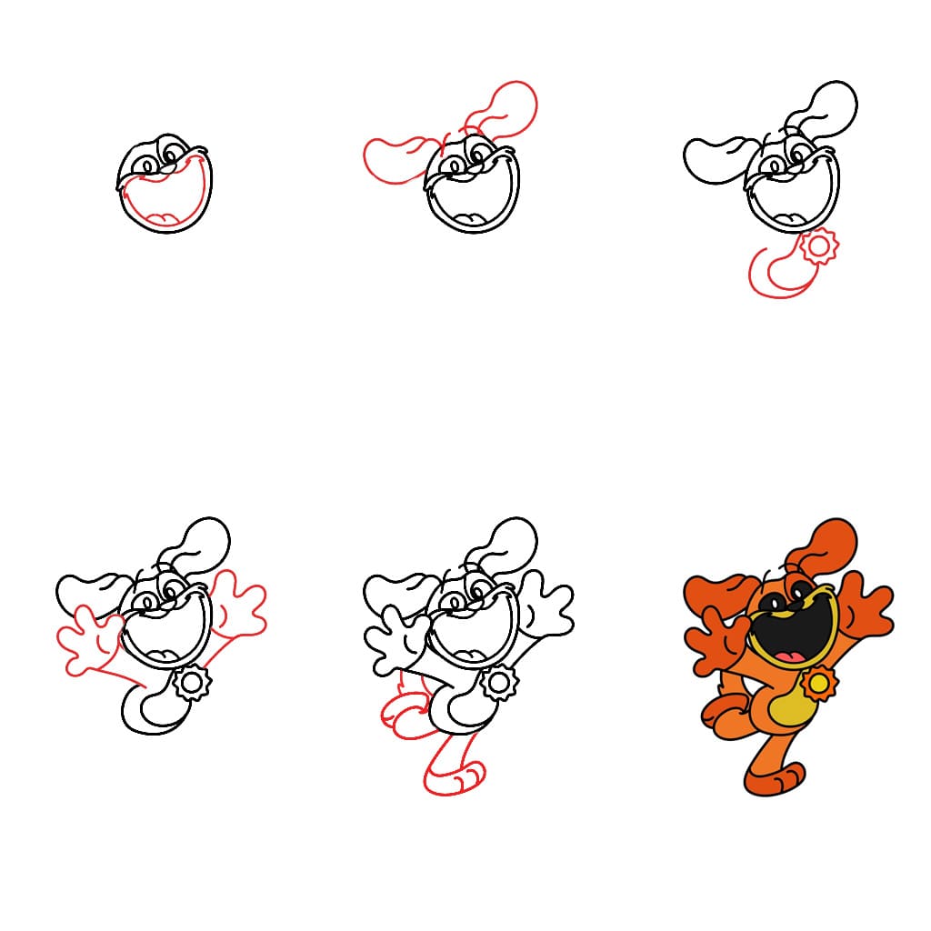 Niedlicher DogDay zeichnen ideen