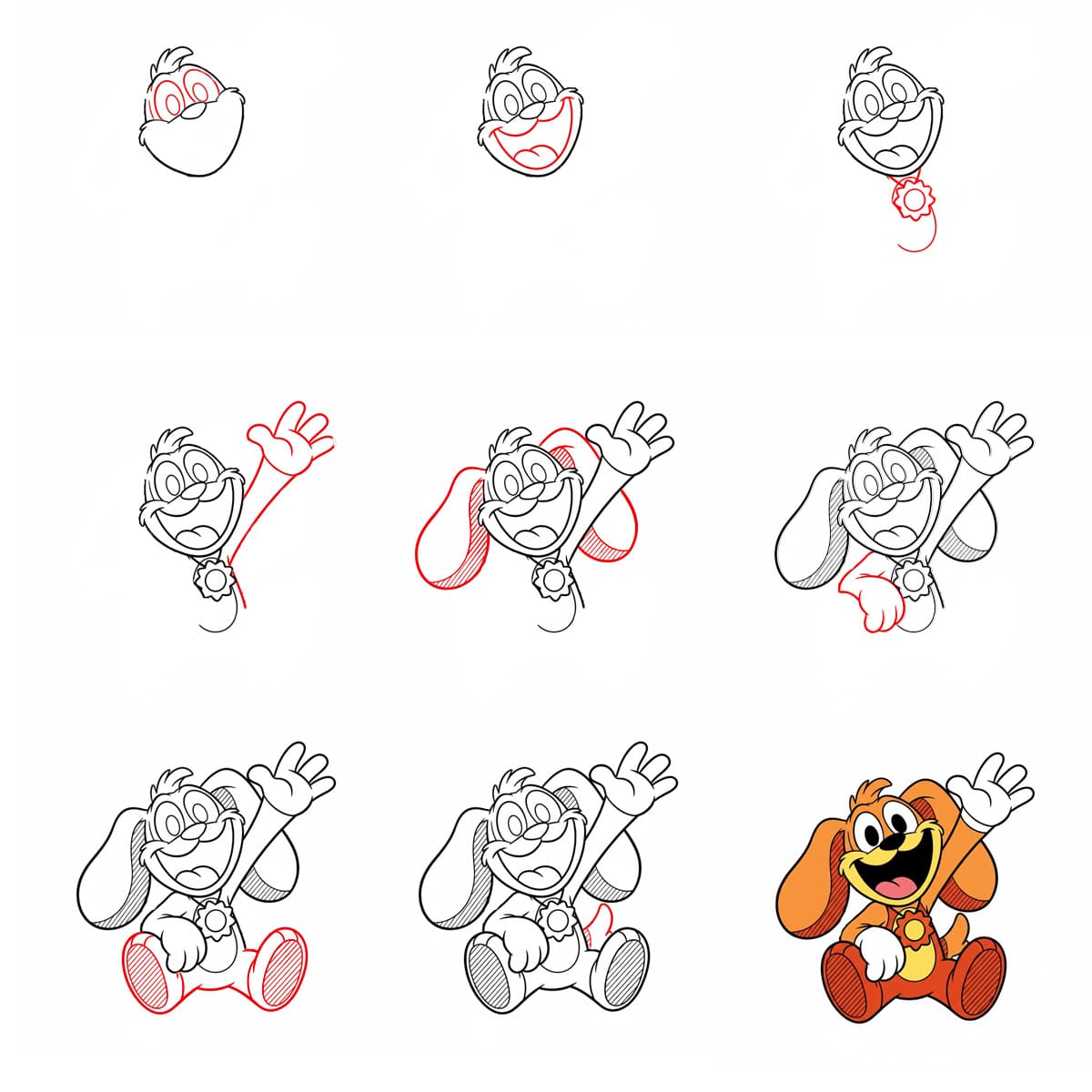 Sehr glücklicher DogDay zeichnen ideen