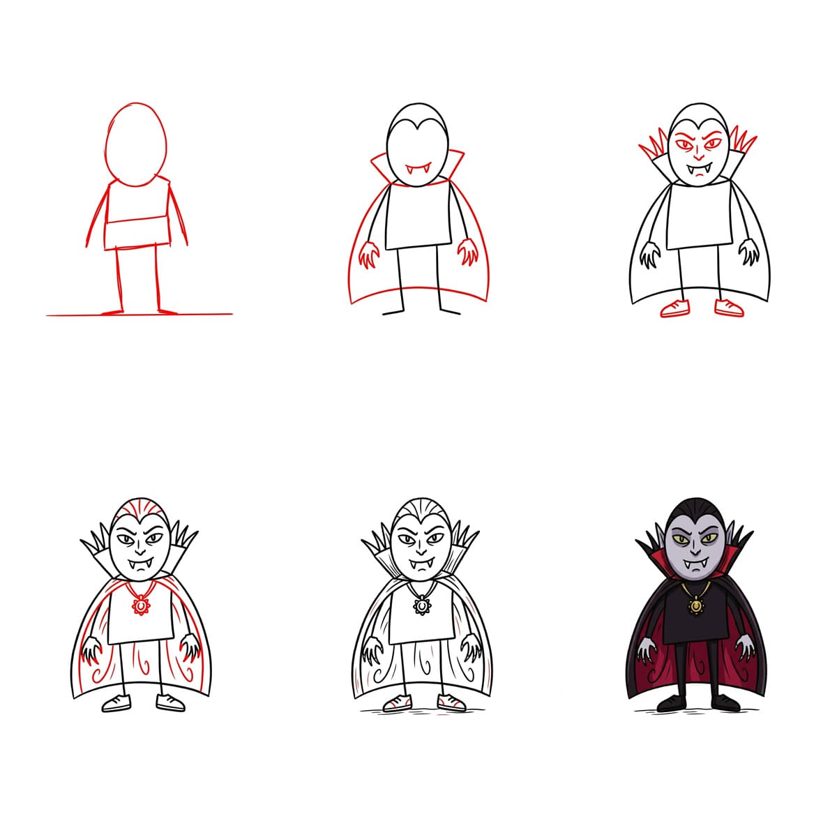 Toller Vampir zeichnen ideen