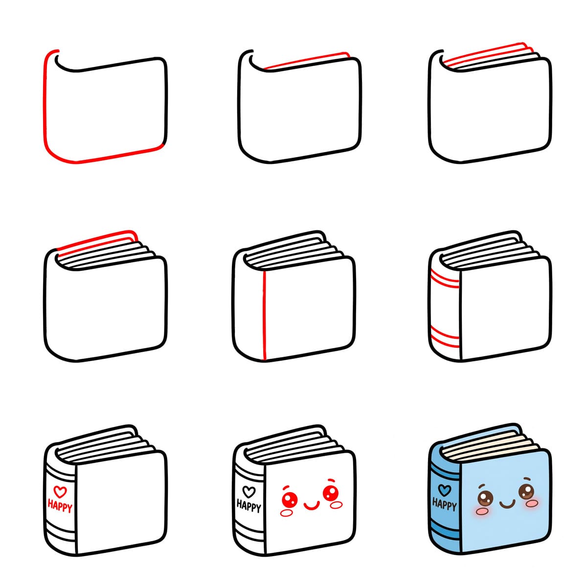 Buch Kawaii zeichnen ideen