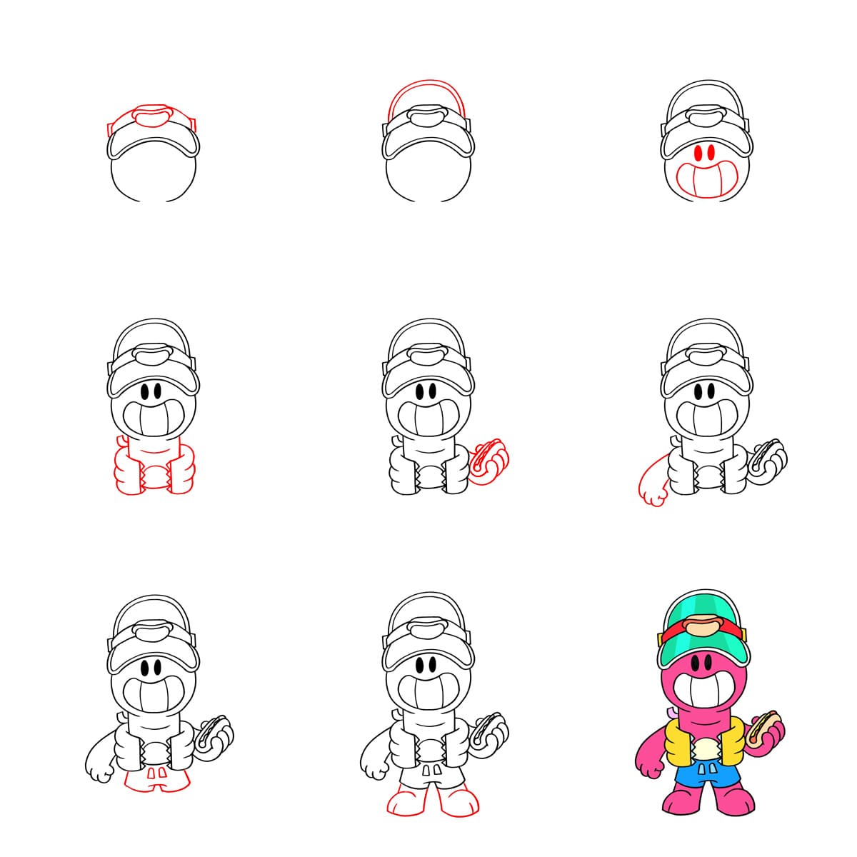 Doug Brawl Stars zeichnen ideen