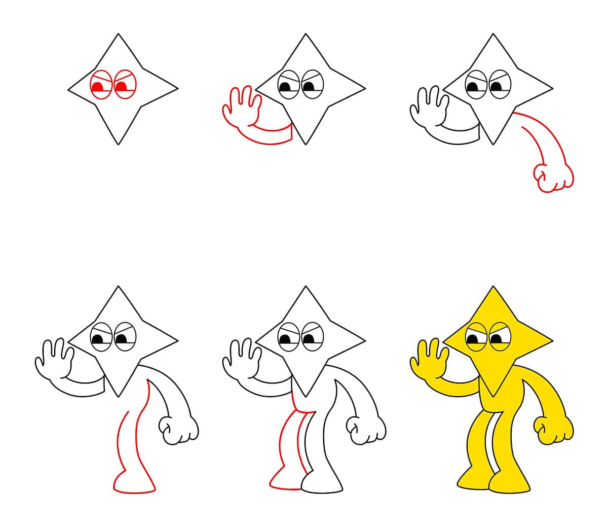 Golden Rainbow Friend zeichnen ideen