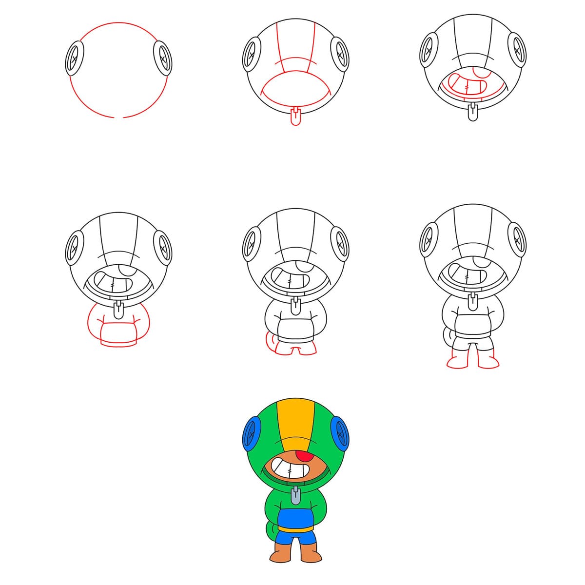 Brawl Stars zeichnen ideen