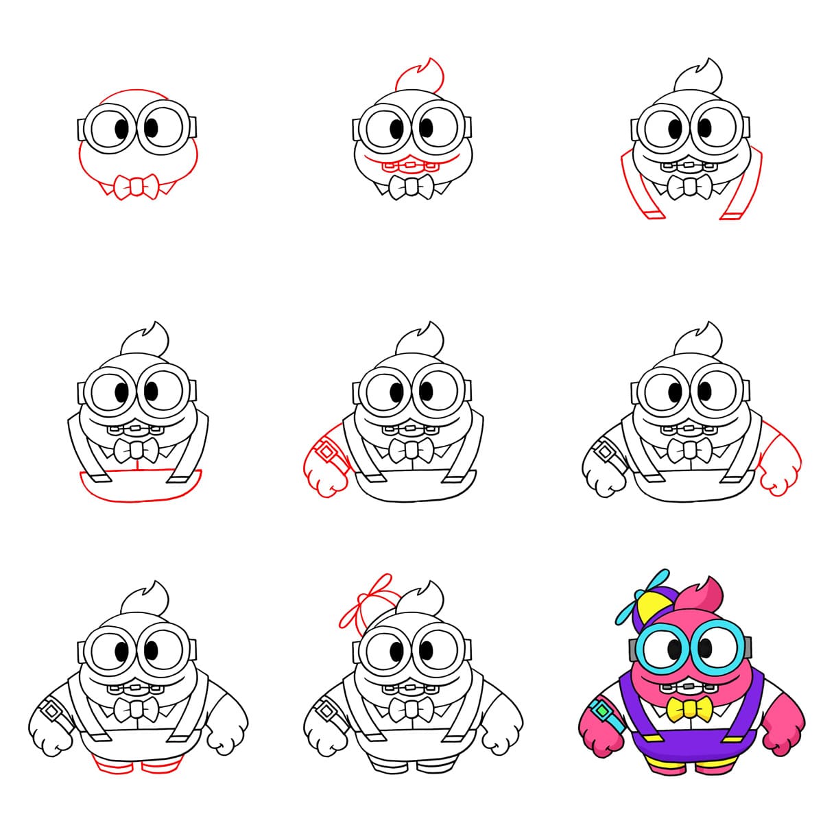 Nerd Squeak Brawl Stars zeichnen ideen