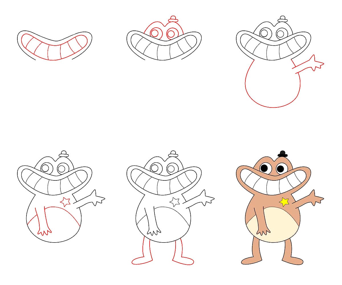 Sheriff Toadster zeichnen ideen