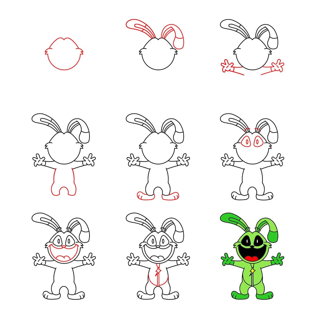 Hoppy Hopscotch frei zeichnen ideen