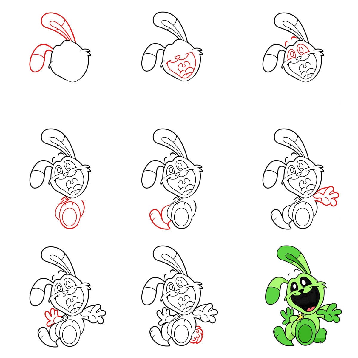 Hoppy Hopscotch lustig zeichnen ideen