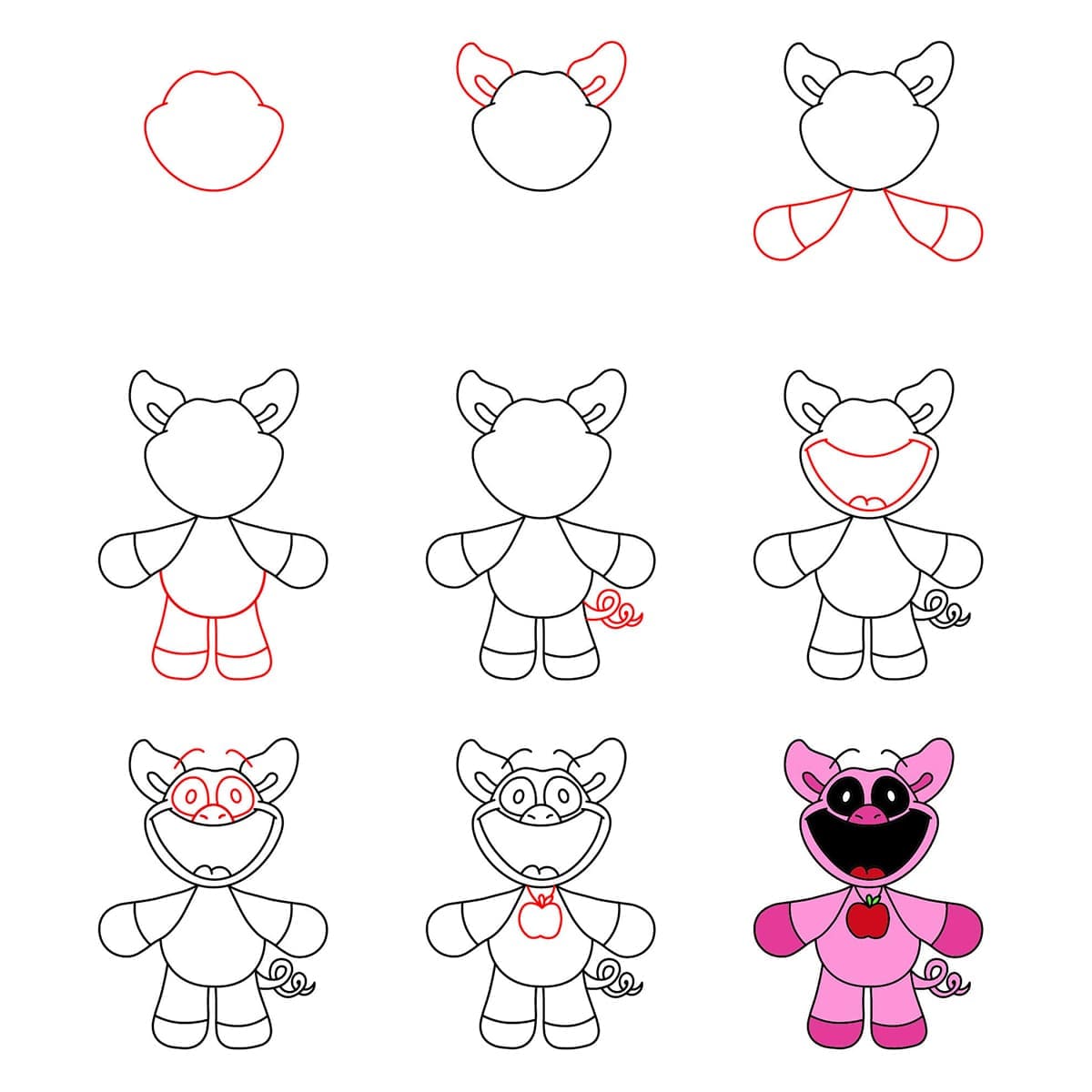 PickyPiggy Bild zeichnen ideen
