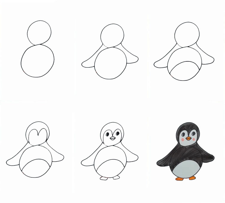 Pinguin-Idee (11) zeichnen ideen