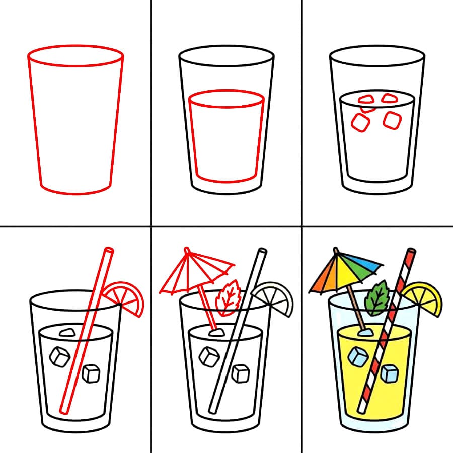 Limonade zeichnen ideen