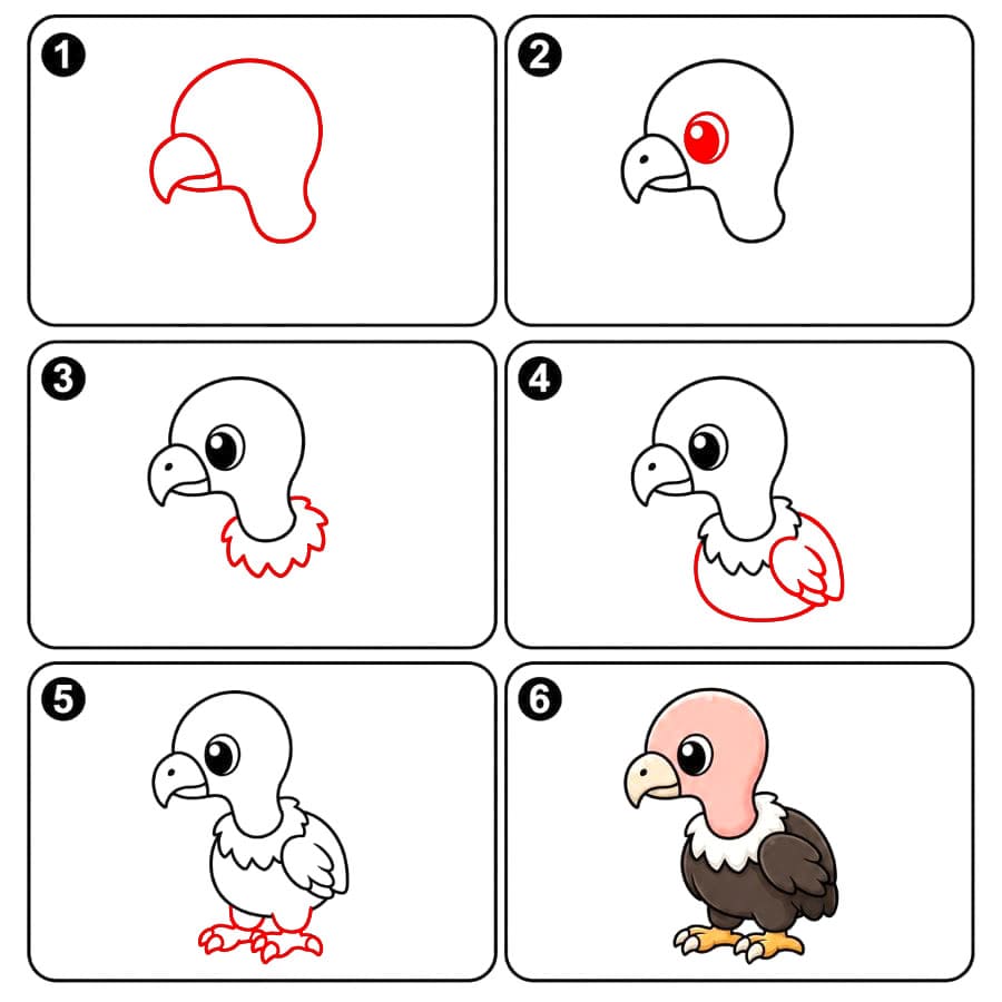 Chibi Geier zeichnen ideen