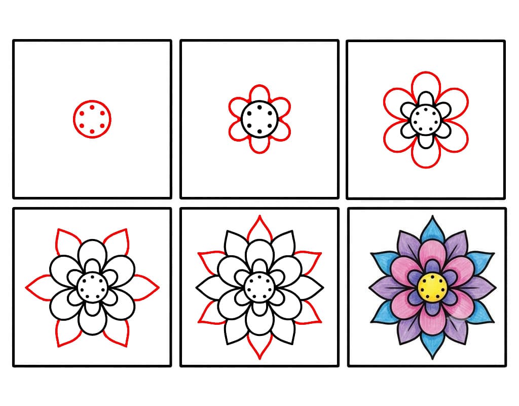 Mandala zeichnen ideen
